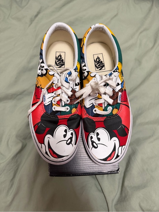 Vans Other - Vans Multicolor Mickey Mouse Canvas Low Top Sneakers